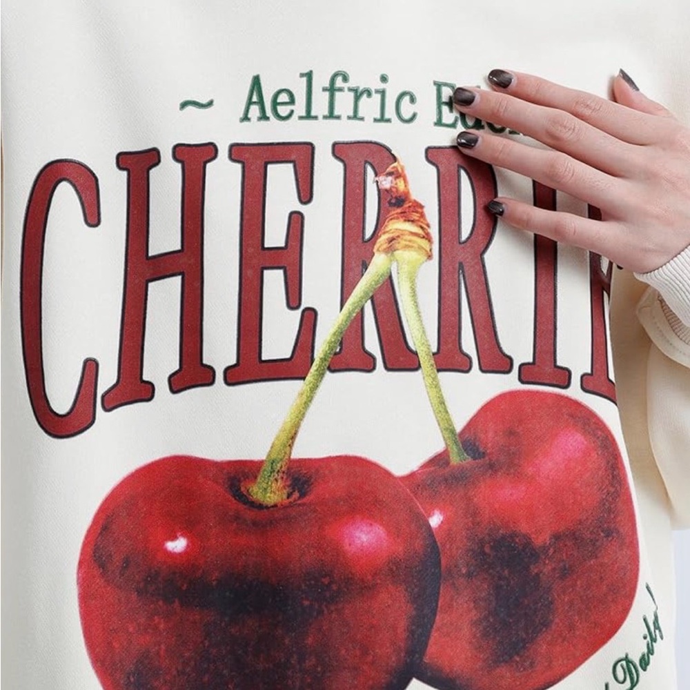 ⭐️Aelfric Eden Cherry Graphic Hoodie⭐️ - Picture 3 of 11